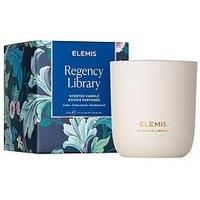 ELEMIS Regency Library Scented Candle, Hand-Poured in England to Warm, Soothe & Relax Your Senses, A Sophisticated Scent with Notes of Musky Cedarwood & Warming Whiskey, 220g