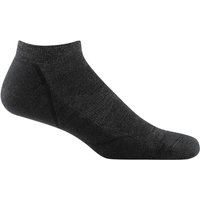 Darn Tough, Light Hiker (Style #1990), Merino Wool, No Show, Lightweight, Men’s Cushioned Hiking Socks - Black Large
