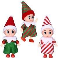 Christmas Miniature Elf Twins - 2 Options!