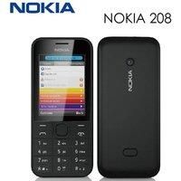 Nokia 208 2.4" 3G - Mobile Phone - Black - Vodafone