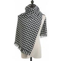 Faux Cashmere Dogtooth Scarf - 7 Colours! - Pink