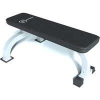 Body Revolution Weights Bench – Flat Gym Bench for Weight Lifting & Chest Press Workouts – Padded EVA