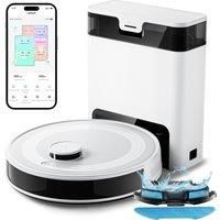 Lefant M2Pro Robot Vacuum with Mop,Self-Emptying, 5500Pa , DTOF Laser Navigation, PSD Obstacle