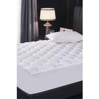 Cloud 9 Mattress Topper With Air Flow Technology & Extra Deep Side Skirt - Luxury Microfiber Filling (Single)