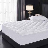 Cloud 9 Mattress Topper With Air Flow Technology & Extra Deep Side Skirt - Luxury Microfiber Filling (Queen)