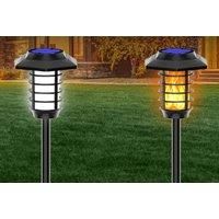 1 Or 2 Solar Flame Garden Torch Lights - 2 Options!