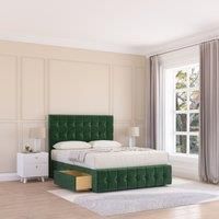 Berlin Divan Bed Base ,No Drawers, 12" Footboard & 26" Struts Headboard