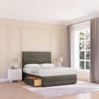 Monaco Bed Base ,No Drawers, 12" Footboard & 26" Struts Headboard