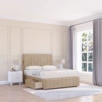 California Divan Bed Base Slate Naples 2 Drawers 12" Footboard & 26" Struts Headboard