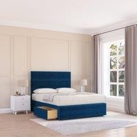 Monaco Bed Base 4 Drawers 12" Footboard & 26" Strutted Headboard