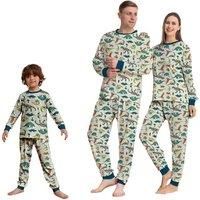 Christmas Dinosaur Pyjamas Family Set - Adults, Kids & Baby Options!