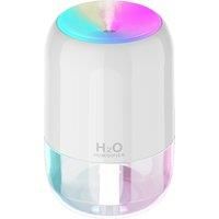 200Ml Portable Low-Noise Cool Mist Humidifier In 3 Colours - Black