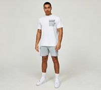 Closure London Nylon Pocket T-Shirt and Short Set - White - Size XS