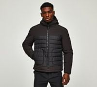 Closure London Slim Softshell Ripstop Jacket - Black - Size XS