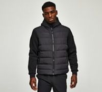 Closure London Hooded Hybrid Jacket - Black - Size S