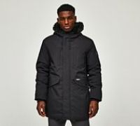 Closure London Faux Fur Parka - Black - Size XS