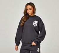 Ds Vu Womens Lovers Sweatshirt - Grey - Size S