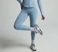 Ds Vu Womens Bubble 2.0 Legging - Blue - Size L