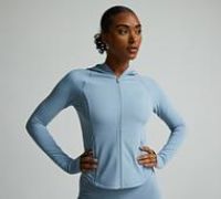 Ds Vu Womens Bubble 2.0 Full Zip Hoodie - Blue - Size XL