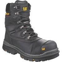 Cat Footwear Men's Premier 8 Safety Boots, Black Black Black, 7 UK