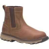 Caterpillar CAT PELTON Dark Beige Safety Slip-On Dealer Boot |6-12|