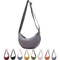 Rounded Mini Shoulder Bag - 8 Colour Options - Blue