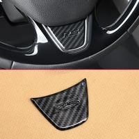 ABS Carbon Fiber Car Steering Wheel Trims For Mitsubishi Eclipse Cross 2018 2019 2020 2021 2022 2023