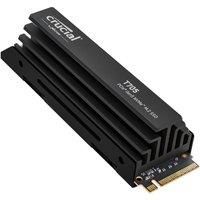 CRUCIAL T705 M.2 Internal SSD with Heatsink - 4 TB, Black