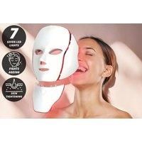 Shark 7-Colour LED Light Therapy Face & Neck Mask For Radiance