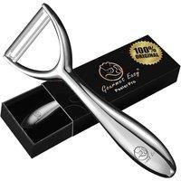 Premium Vegetable Peeler Stainless Steel - Ultra Sharp Blade - Potato Peeler - V