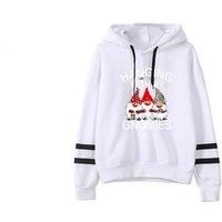 Women'S 'Hangin' With My Gnomies' Christmas Hooded Jumper - 6 Colours! - Black