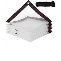 Heavy Duty Pvc Canopy Tarp For Garden - 4 Sizes
