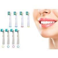 8 Oral-B Compatible Toothbrush Heads - 3 Options