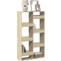 Bookcase Sonoma Oak 100x33x175 cm Engineered Wood