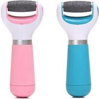 Powerful Electric Foot Hard Skin Remover Rechargeable -#1 Best Selling Callus Scrubber in USA -Electronic Pedicure Foot File Remove Calluses Cracked Dry Dead Skin for Spa-Like Smooth Feet (UK Plug)