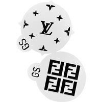 Personalised Coffee Stencil - Choose Your Initials!