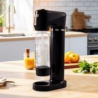 Livingandhome CO£ Cylinder Soda Maker Sparkling Water Machine with 1L Carbonating Bottle