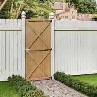 £Breeins£183cm Pine Wood Garden Gate with Latch