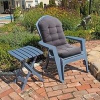 £Breeins£Outdoor Garden Patio Waterproof Tufted Seat Cushion