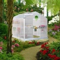 £Breeins£Greenhouse Polycarbonate Rain Gutter Roof Vent Aluminum Grow House Garden Protection
