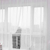 £Lifeideas£1 Pcs Rod Pocket Curtain For Living Room Sheer Voile Wedding Decor Modern Bedroom Window