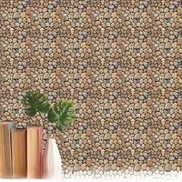 10Pcs Stone Relief Self Adhesive Wall Panels