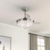 42inch Acrylic Ceiling Fan Light with Remote Control 47W