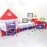 3 in 1 Play Tent for Kids Pop Up Play Tent Tunnel with Ball Pit