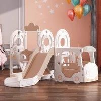 KIDkid 3-in-1 Kids Toddler Swing and Slide Set Climber Playset for Toddlers Age 3-6 Perfect for