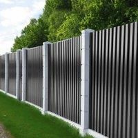 Set of 12 Heavy-Duty Corrugated Steel Panels for Roofing, Walls & Flooring |