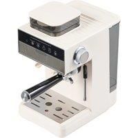 KOMORE Espresso Coffee Machine with Integrated Coffee Grinder and Milk Frother