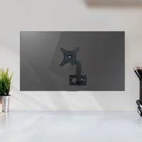 Voltsify Wall Mounted Metal TV Monitor Bracket for 10-26in Size