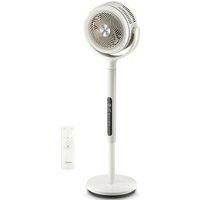 Midea 21dB Floor Fan, 3D Omnidirectional Oscillating Fan, 12 Wind Speeds, 15-Hour Timer, with Remote