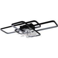 Voltsify Dimmable LED Ceiling Fan Light with Remote for Living Rooms Bedrooms